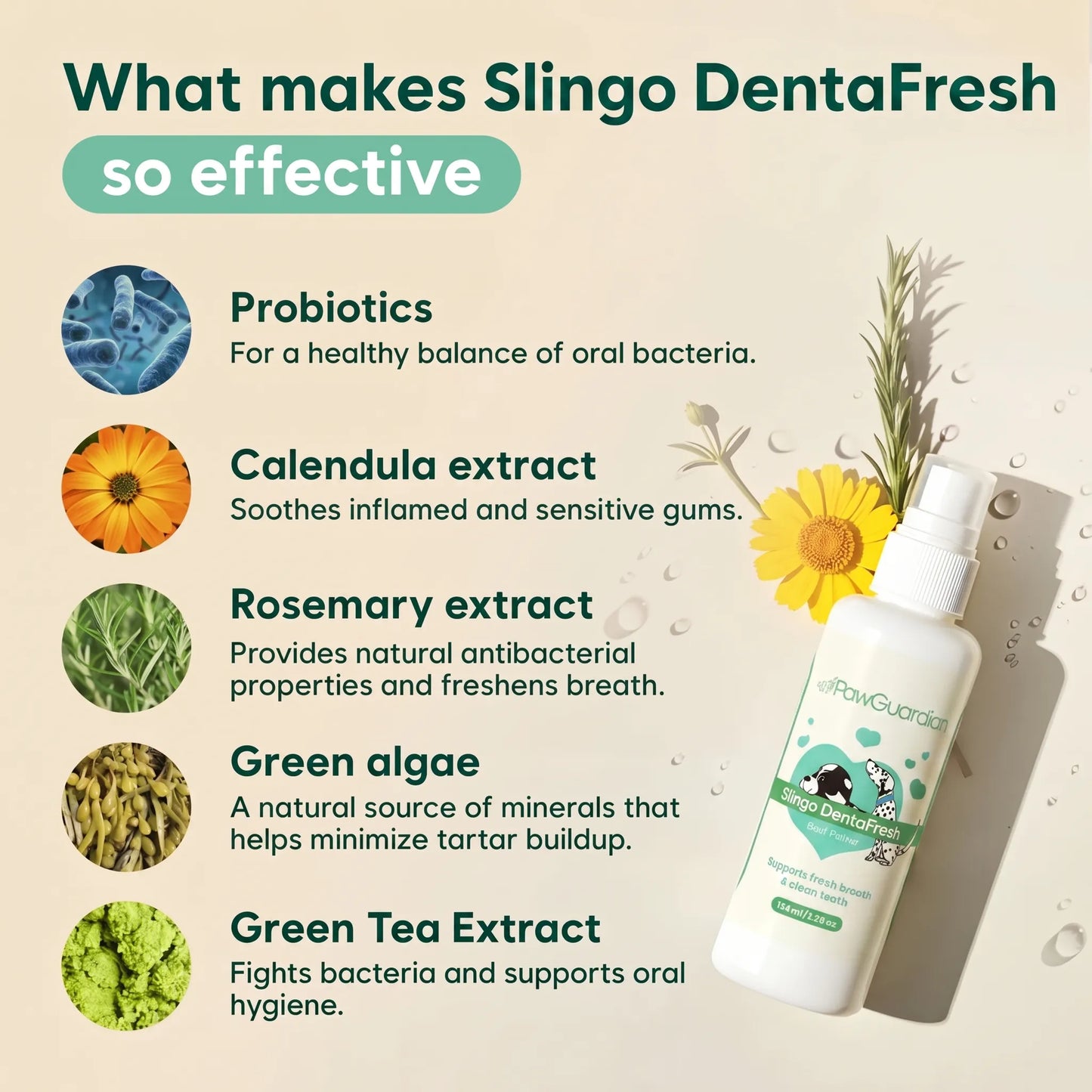 Toothcare dental spray for dogs